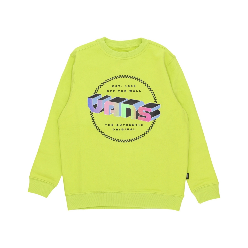 felpa girocollo ragazzo digital flash crewneck EVENING PRIMROS