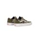 scarpa bassa uomo old skool CAMO OLIVE/WHITE