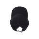 cappellino visiera curva donna high back cap BLACK