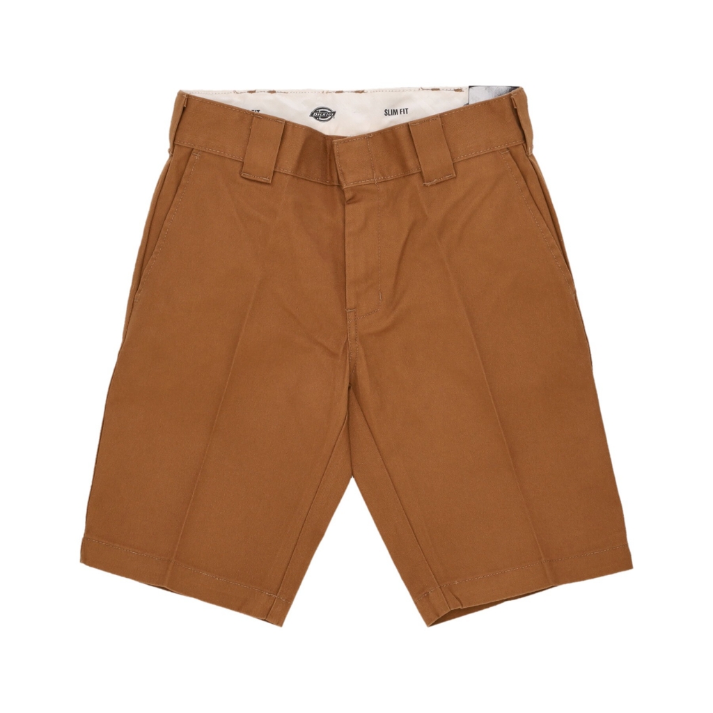 pantalone corto uomo slim fit short rec BROWN DUCK