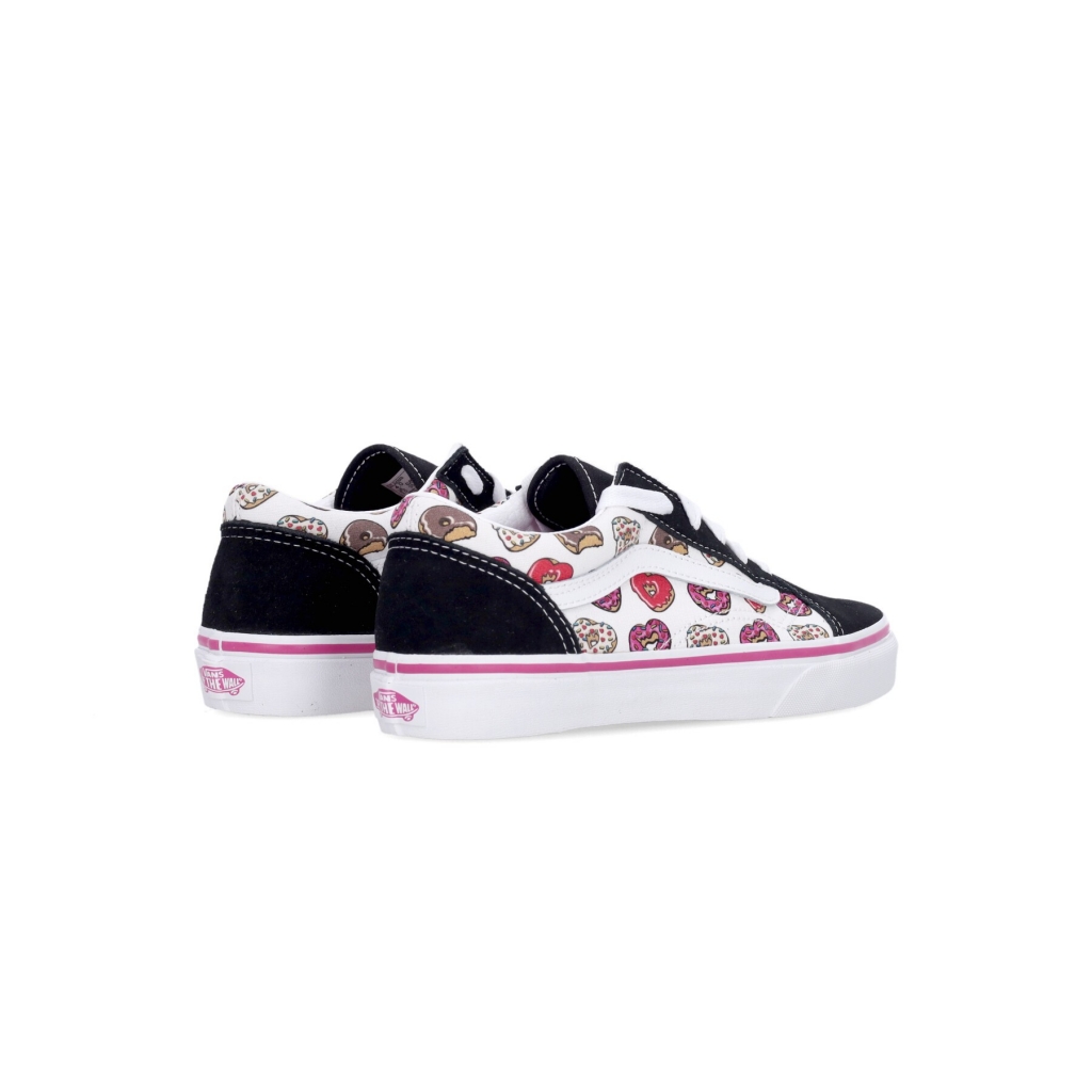 scarpa bassa donna old skool love BLACK/PINK