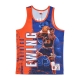 canotta tipo basket uomo nba burst mesh tank no 33 patrick ewing neykni ORIGINAL TEAM COLORS