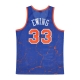 canotta tipo basket uomo nba burst mesh tank no 33 patrick ewing neykni ORIGINAL TEAM COLORS