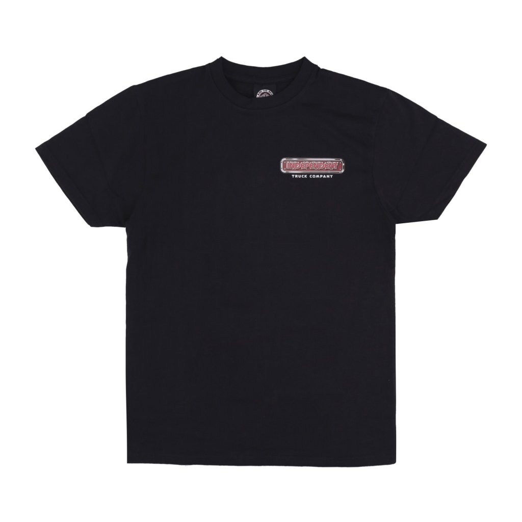 maglietta uomo accept no substitutes tee BLACK