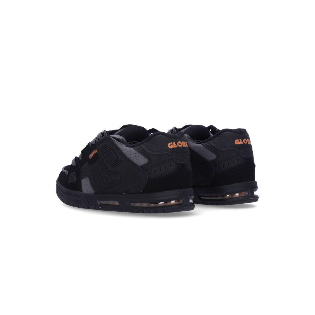 GLOBE - scarpe skate uomo sabre BLACK/ORANGE - Skate