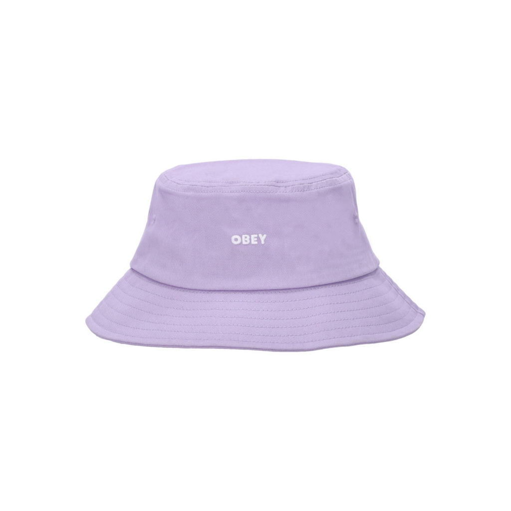 cappello da pescatore uomo bold twill bucket hat LILAC CHALK