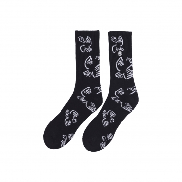 RIPNDIP - calza media uomo sushi nerm sock BLACK - Calze e Calzini