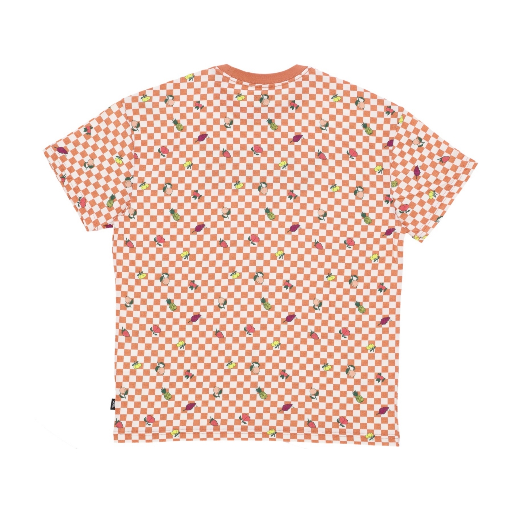 maglietta donna fruit checkerboard oversized tee SUN BAKED