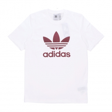 maglietta uomo adicolor classic trefoil tee WHITE/RED