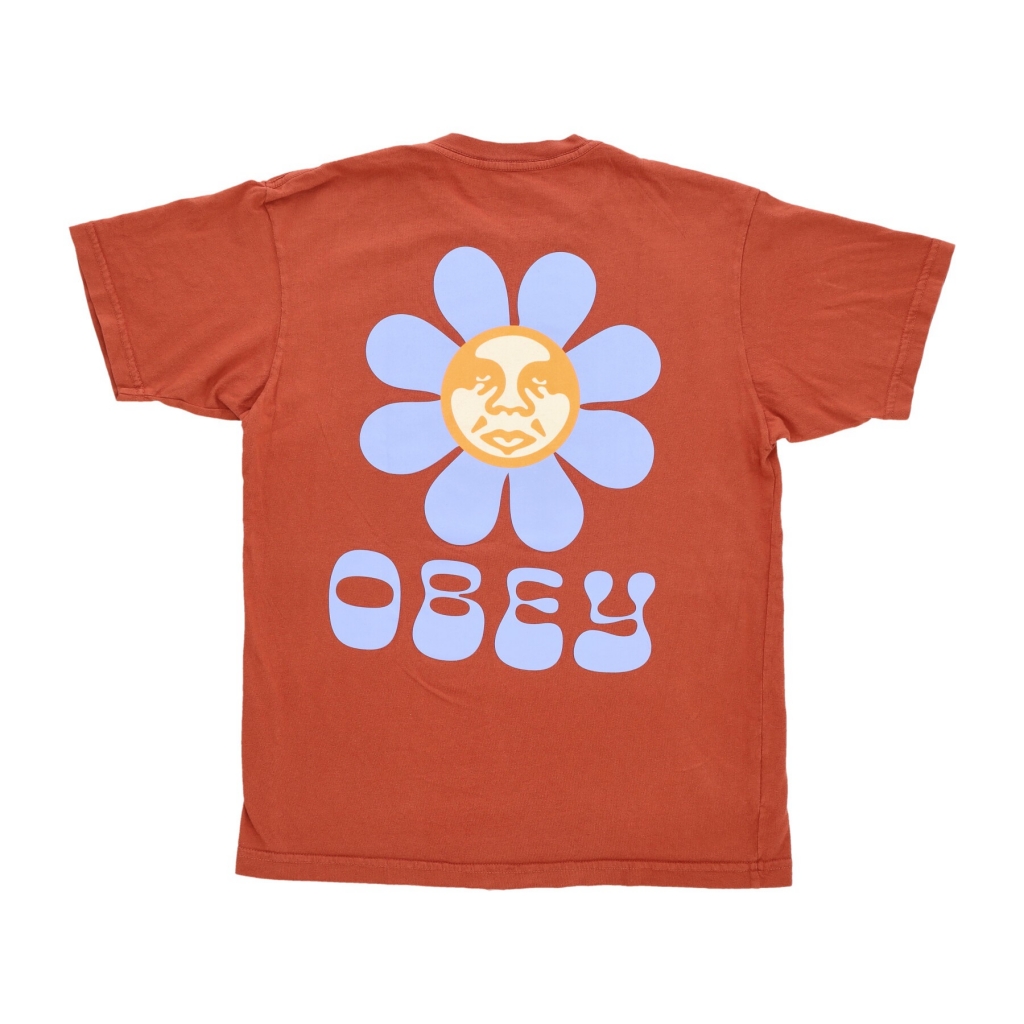 maglietta uomo petal organic tee TERRA COTTA