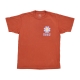 maglietta uomo petal organic tee TERRA COTTA