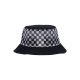 cappello da pescatore uomo mesh bucket BLACK/WHITE