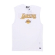 canotta uomo nba team logo sleeveless tee loslak WHITE/AUTHENTIC GOLD