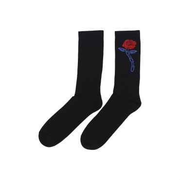 calza media uomo ewtua socks BLACK