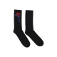 calza media uomo ewtua socks BLACK