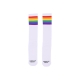 calza alta uomo knee high rainbow pride WHITE/RAINBOW