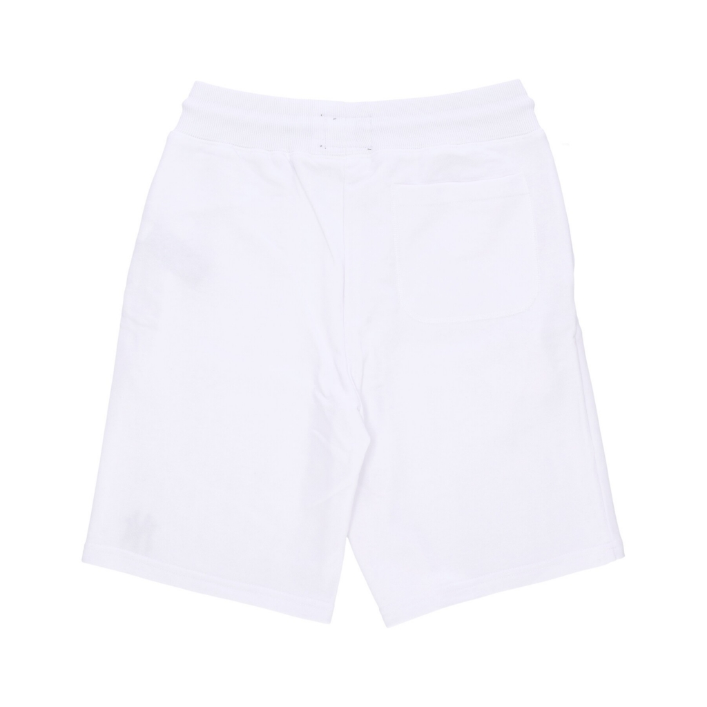 pantalone corto tuta uomo mlb emb helix base runner shorts neyyan WHITE WASH