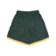 pantaloncino tipo basket uomo mlb back court grafton shorts oakath DARK GREEN