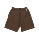 pantalone corto uomo wynton short TAMARIND/DUSTY H BROWN STONE WASHED