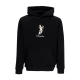 felpa cappuccio uomo gates heavyweight hood BLACK