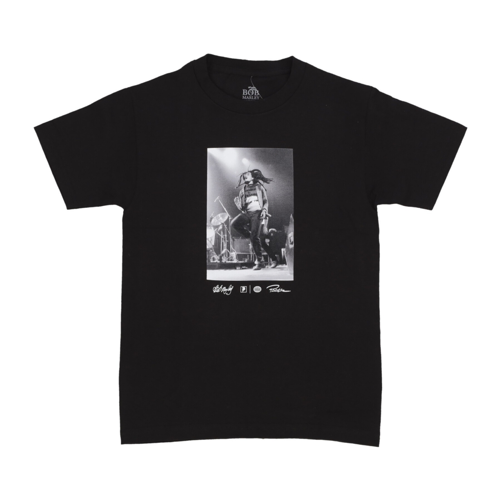 maglietta uomo heartache tee x bob marley BLACK