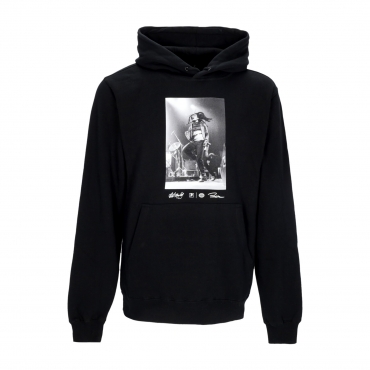 felpa cappuccio uomo heartache hoodie x bob marley BLACK