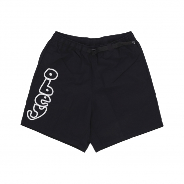 pantaloncino uomo resound web belt short BLACK