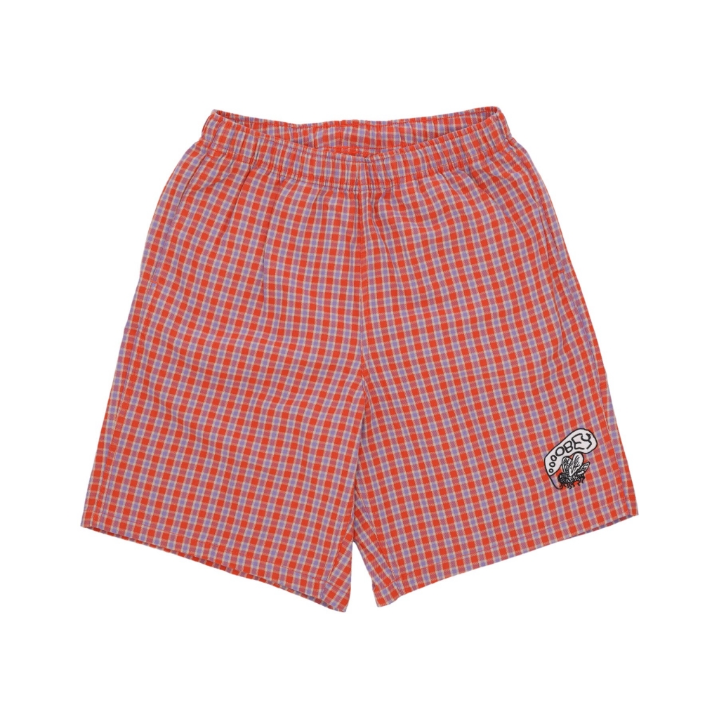 pantalone corto uomo easy reason plaid short ROOBIOS MULTI