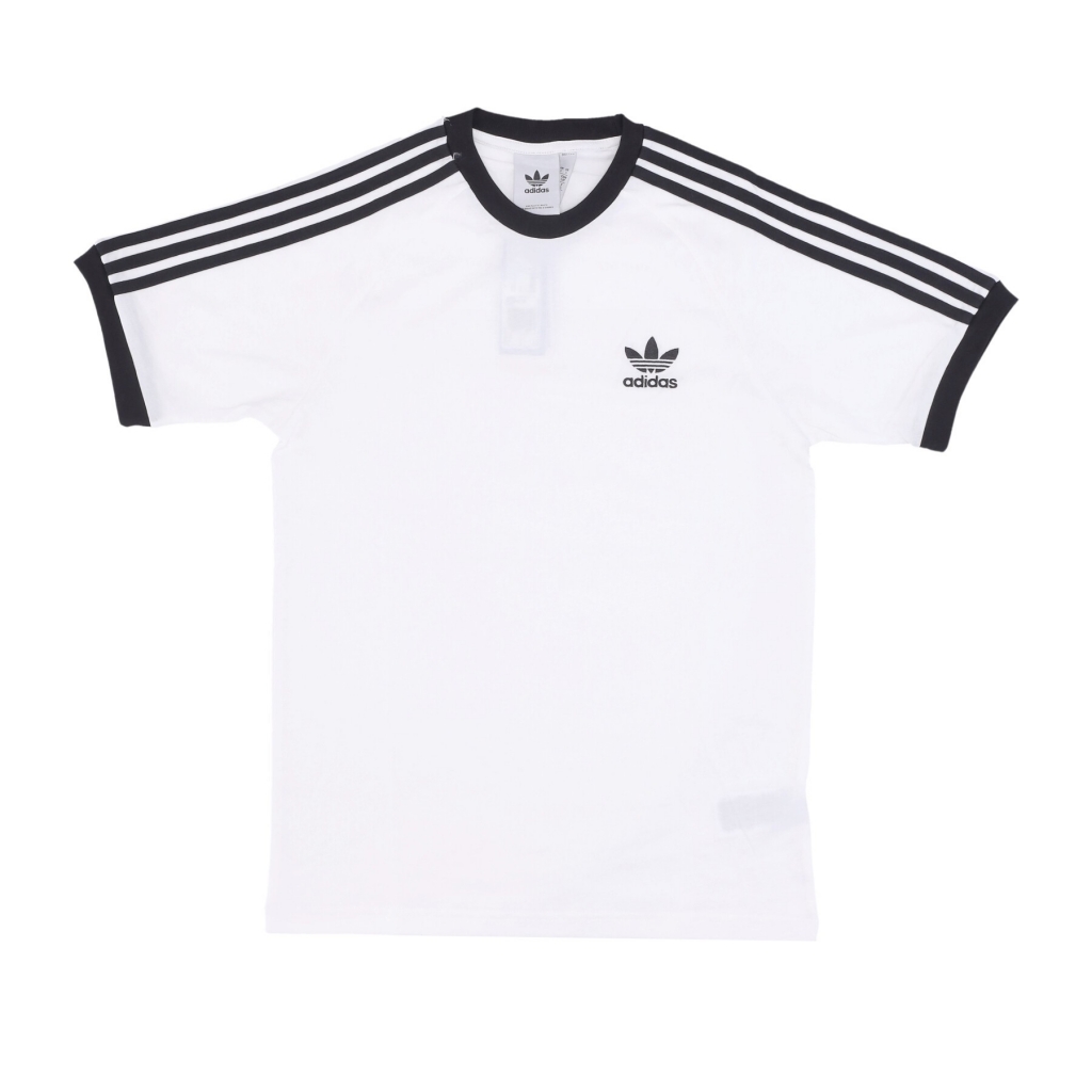 maglietta uomo 3-stripes tee WHITE