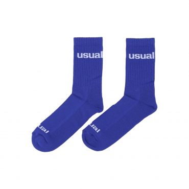 calza media uomo logo socks ROYAL BLUE