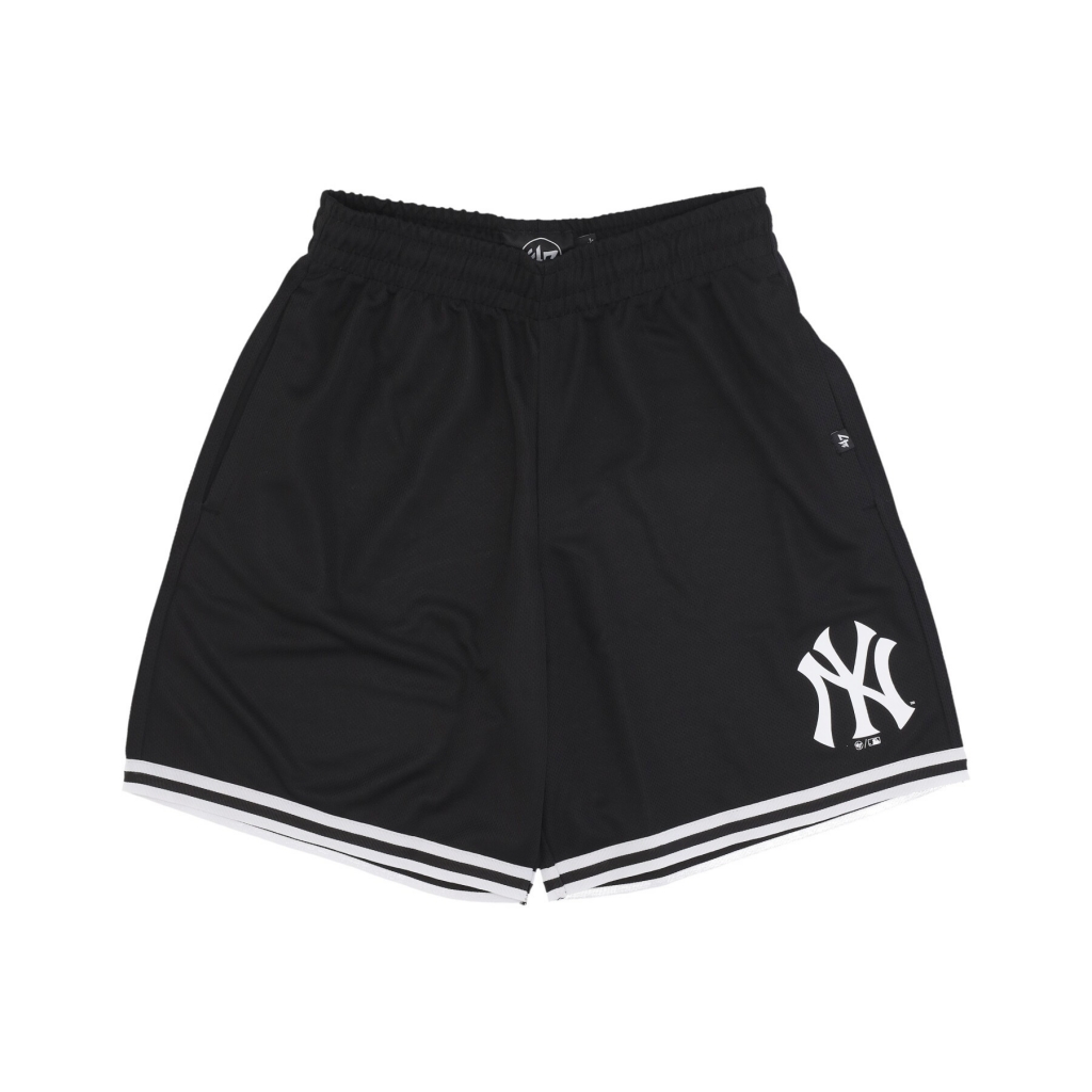 pantaloncino tipo basket uomo mlb back court grafton shorts neyyan JET BLACK