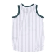 canotta tipo basket uomo mlb pinstriped grafton jersey oakath WHITE WASH