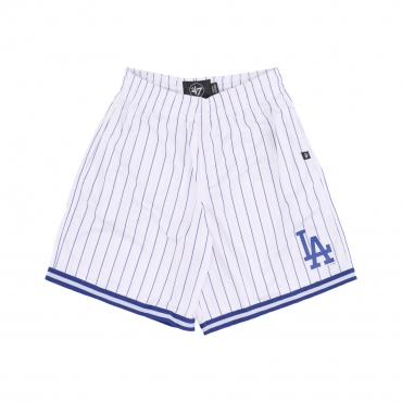 47 MLB New York Yankees Pinstriped Grafton Sweat Shorts White