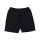 pantalone corto uomo cotton ripstop jogger shorts BLACK