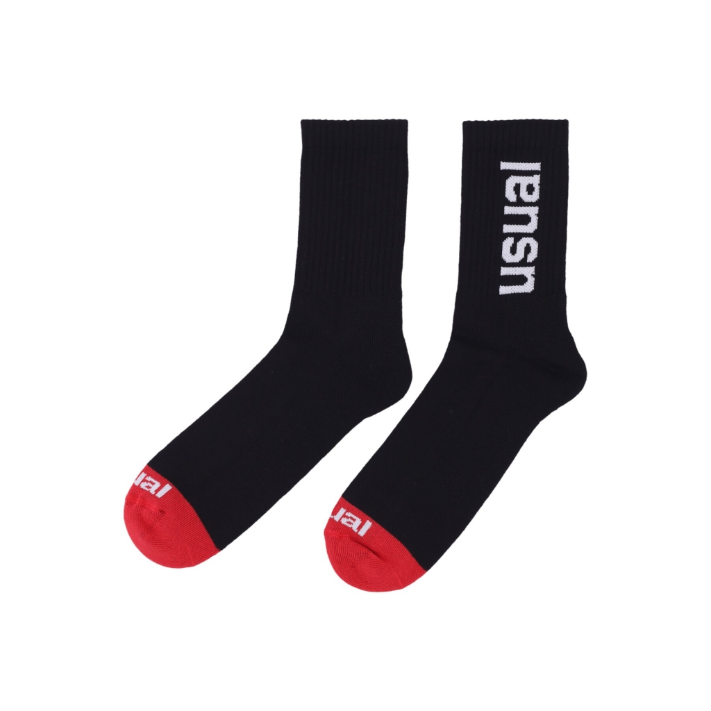 calza media uomo giga socks BLACK