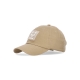 cappellino visiera curva uomo logobox cap BROWN