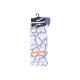 calza media uomo crack socks WHITE/ORANGE