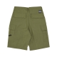 pantalone corto uomo cargo shorts MILITARY GREEN