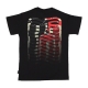 maglietta uomo ribs blind tee BLACK