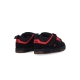 scarpe skate uomo gambol BLACK/RED/GUM/NUBUCK