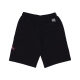 pantalone corto tuta uomo triangle panther cargo sweatshorts BLACK