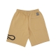 pantalone corto tuta uomo logo sweatshorts CAMEL