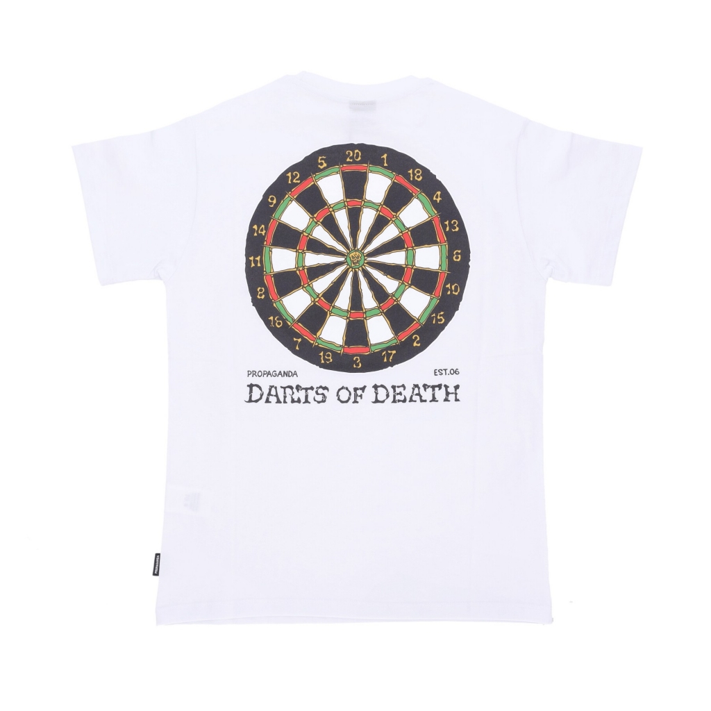 maglietta uomo darts tee WHITE