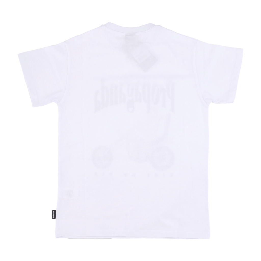 maglietta uomo ride or die tee WHITE