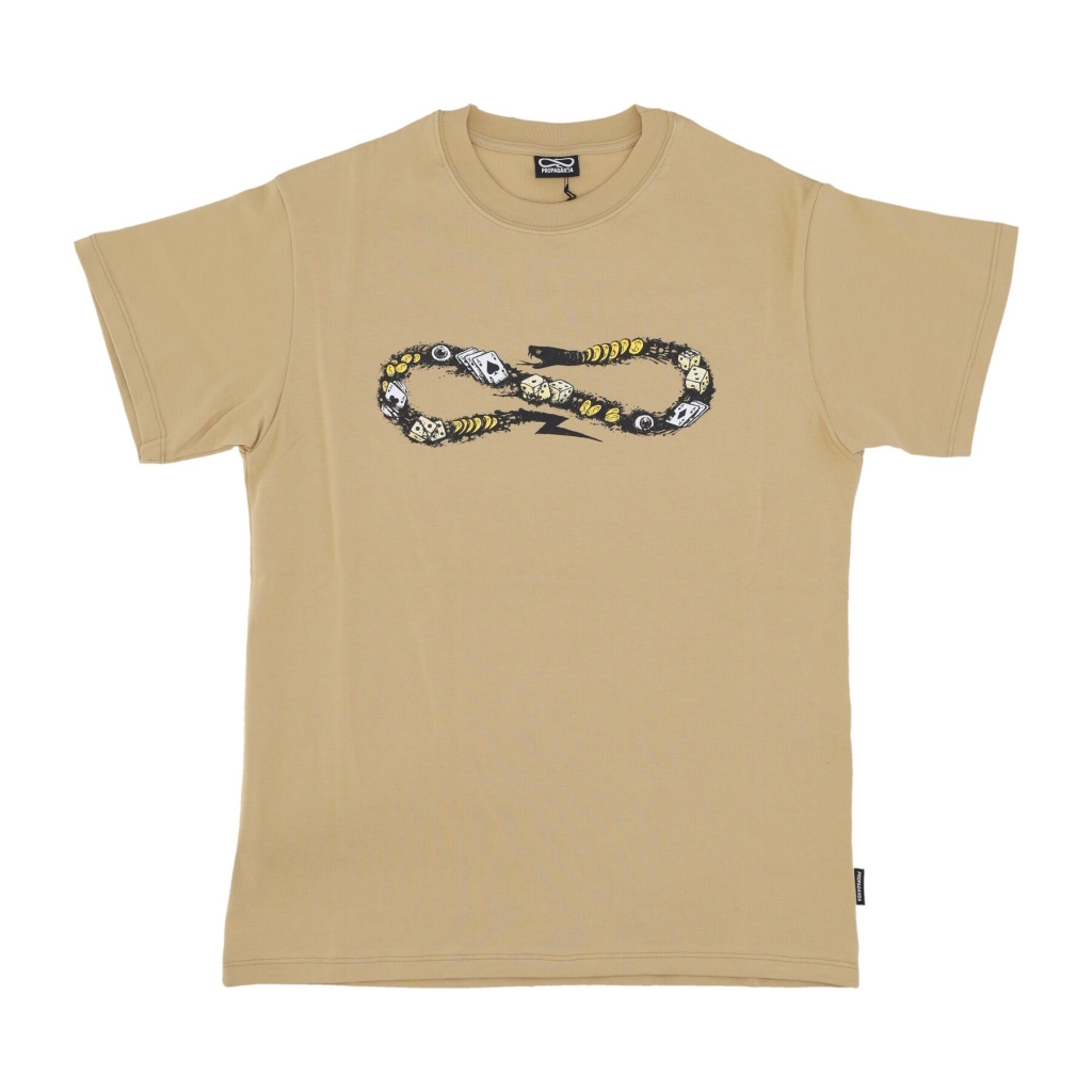 maglietta uomo logo hazard tee CAMEL