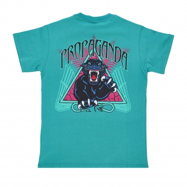 maglietta uomo triangle panther tee TURQUOISE