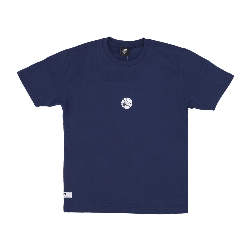 maglietta uomo hoops essentials fundamental tee NAVY