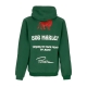 felpa cappuccio uomo heartache hoodie x bob marley FOREST GREEN