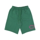 pantalone corto tuta uomo logo sweatshorts GREEN BOTTLE