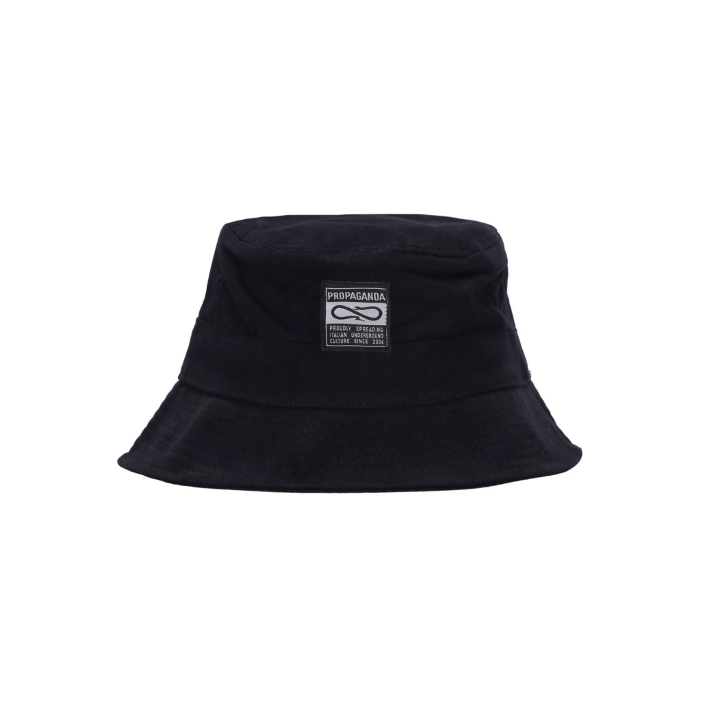 cappello da pescatore uomo bucket BLACK